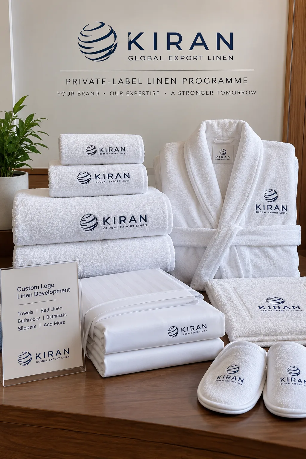 Custom private-label textile development